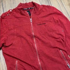 Red guess jacket